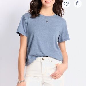 NWT MARKET & SPRUCE Maude Boxy Crop Crew Neck Tee